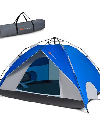NUOVA Tenda Pop up Portatile da Campeggio per 4 Pe