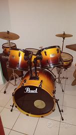 Batteria pearl ELX  export completa