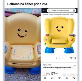 poltroncina Fisher price
