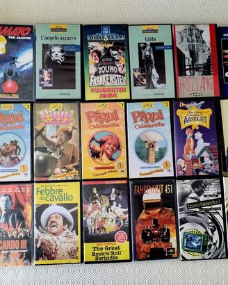 Lotto VHS film serie Aristogatti Ghost Dog Pippi