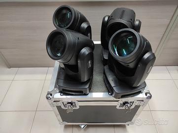 4 Teste mobili con Flight case