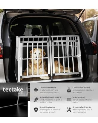 kennel auto per cani taglia media/grande