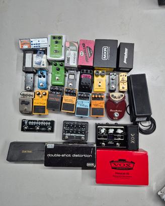 Pedali per chitarra elettrica 