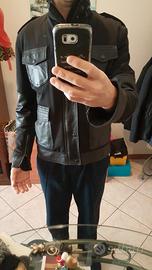 Giaccone vera pelle made in italy koon