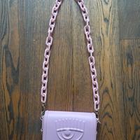 borsa chiara ferragni rosa