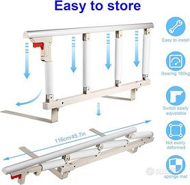 Barriera di Sicurezza per Letto