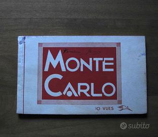 Cartoline vintage anni ’30 del Principato di Monac