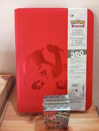 Lotto Pokemon Album+Bundle 6 buste destino di pald