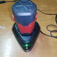 batteria  e caricabatterie einhell elettro sega