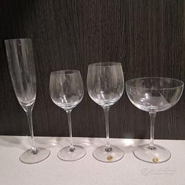 bicchieri cristallo servizio da 6