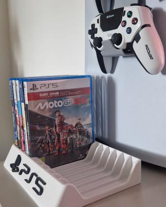 portacd playstation 5 stampa 3d