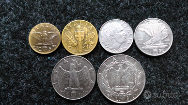 Fascismo monete originali