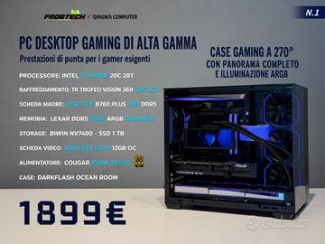 Pc da gaming NUOVO con 5070 i7 14th e 32gb ddr5