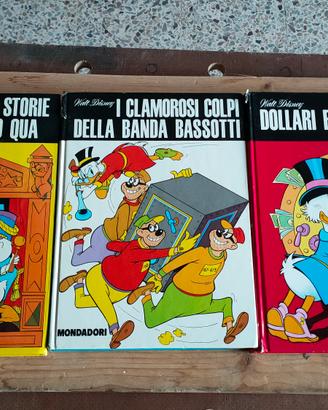  Walt Disney 3 volumi a fumetti 