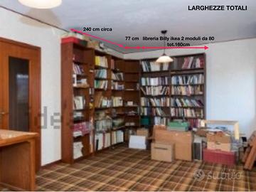 GRANDE LIBRERIA DA PARETE ANGOLARE