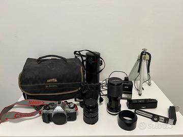 Fotocamera obiettivi set di tutti