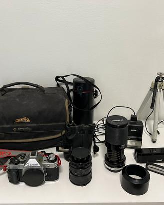 Fotocamera obiettivi set di tutti