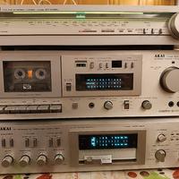 stereo Completo Akai anni 80