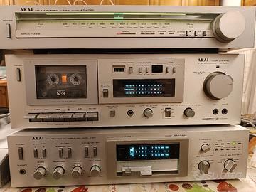 stereo Completo Akai anni 80