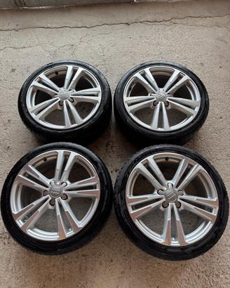 Cerchi audi 18 originali 5x112 con gomme estive