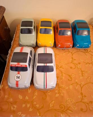 Modellini Fiat 500 in latta