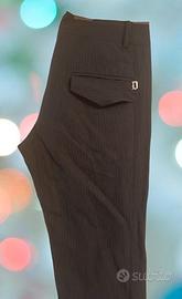 Pantalone da uomo in cotone grigio scuro. Donduo