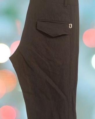 Pantalone da uomo in cotone grigio scuro. Donduo