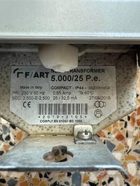TRASFORMATORE F.A.R.T. INSEGNE NEON 5000V 25mA - F