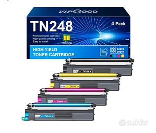 TN248 TN-248CMYK Toner con Chip Compatibil