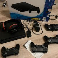 ps4 500gb + accessori