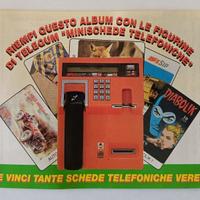 CARTE/SCHEDE TELEFONICHE ADESIVE ALBUM TELEGUM