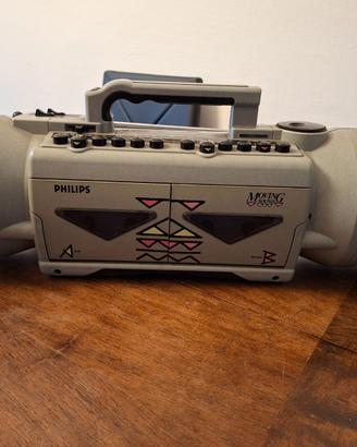 Radio  mangiacassette Philips moving sound AW 7190
