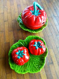 set pomodoro formaggiera e sale pepe