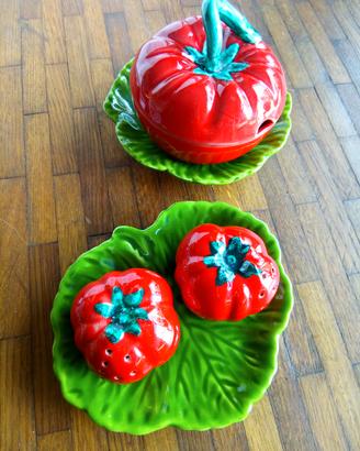 set pomodoro formaggiera e sale pepe