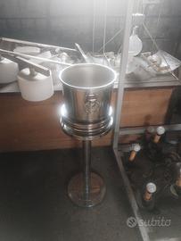 porta bottiglie in acciaio pesante professionale 