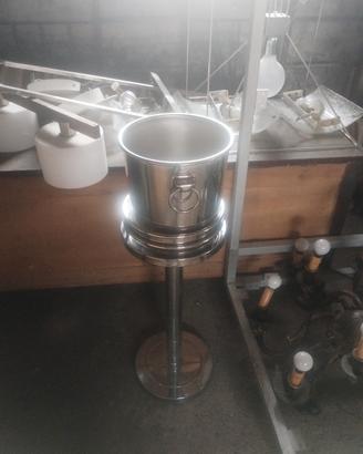 porta bottiglie in acciaio pesante professionale 