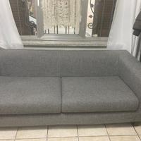 Divano 3 posti grigio poltrone e sofa’
