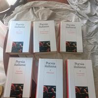 Libri "Poesia Italiana" - la Repubblica