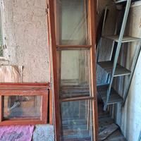 2 Porte Finestre e 6 Finestre in legno