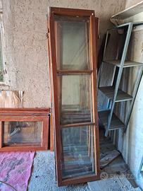 2 Porte Finestre e 6 Finestre in legno