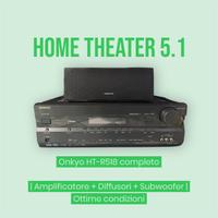 Onkyo Home Theater 5.1 completo HT-R518