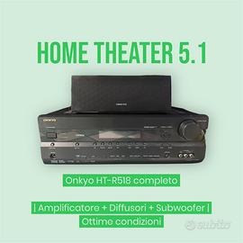 Onkyo Home Theater 5.1 completo HT-R518