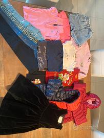 Set abbigliamento bimba 4/5 anni