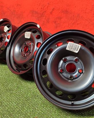 Cerchi in Ferro per Audi VolksWagen Seat Skoda R16