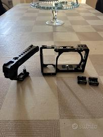 Cage smallrig sony a6500 piu maniglia nato