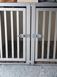 Gabbia per cani  in allumio