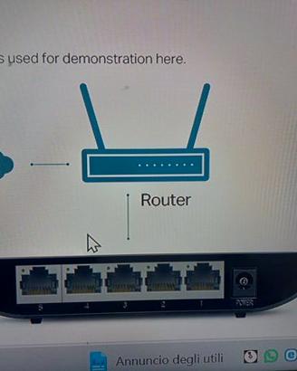 TP-Link mod TL-SG1008D e Audio & Video Grabber
