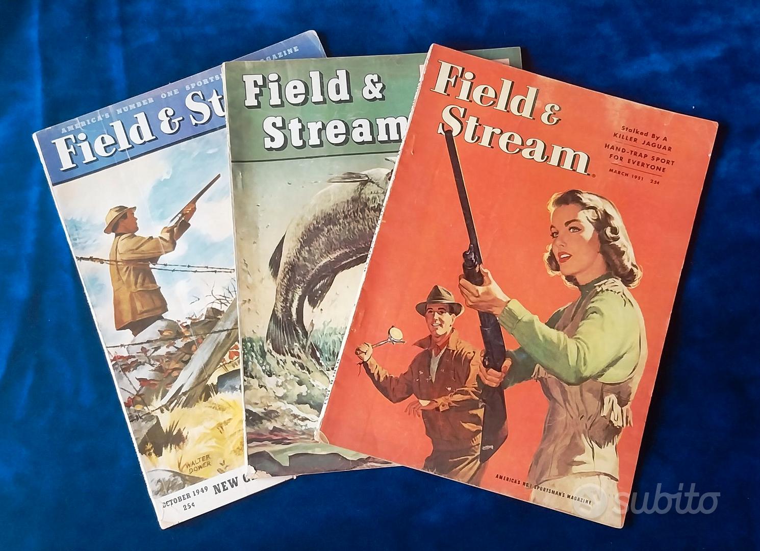 Field and Stream – rivista vintage Americana - Libri e Riviste In ...