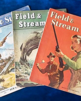 Field and Stream – rivista vintage Americana