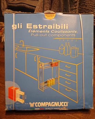 cestello estraibile compagnucci 10 cm Nuovo